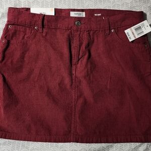 NWT Kensie Red Mini‎ Skirt for Casual Wear